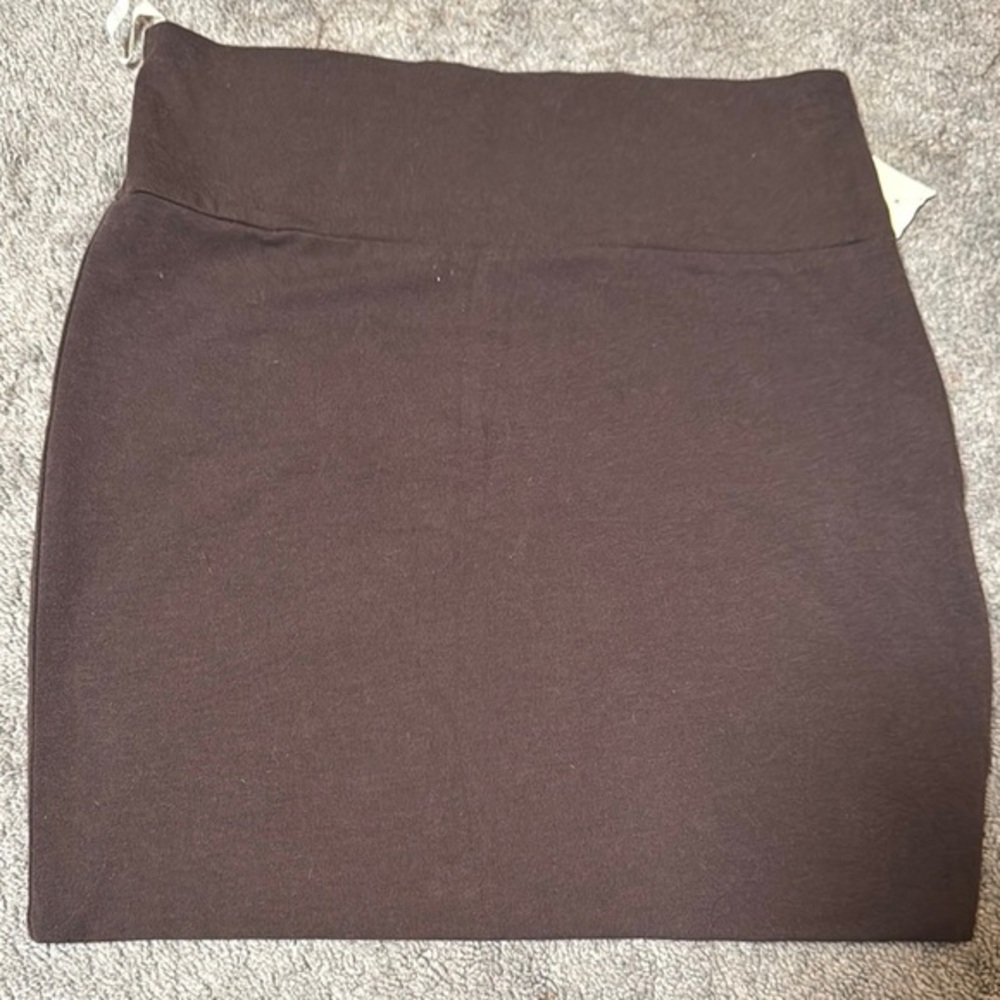 Forever 21 XXI brand Brown Mini Pencil Skirt size large